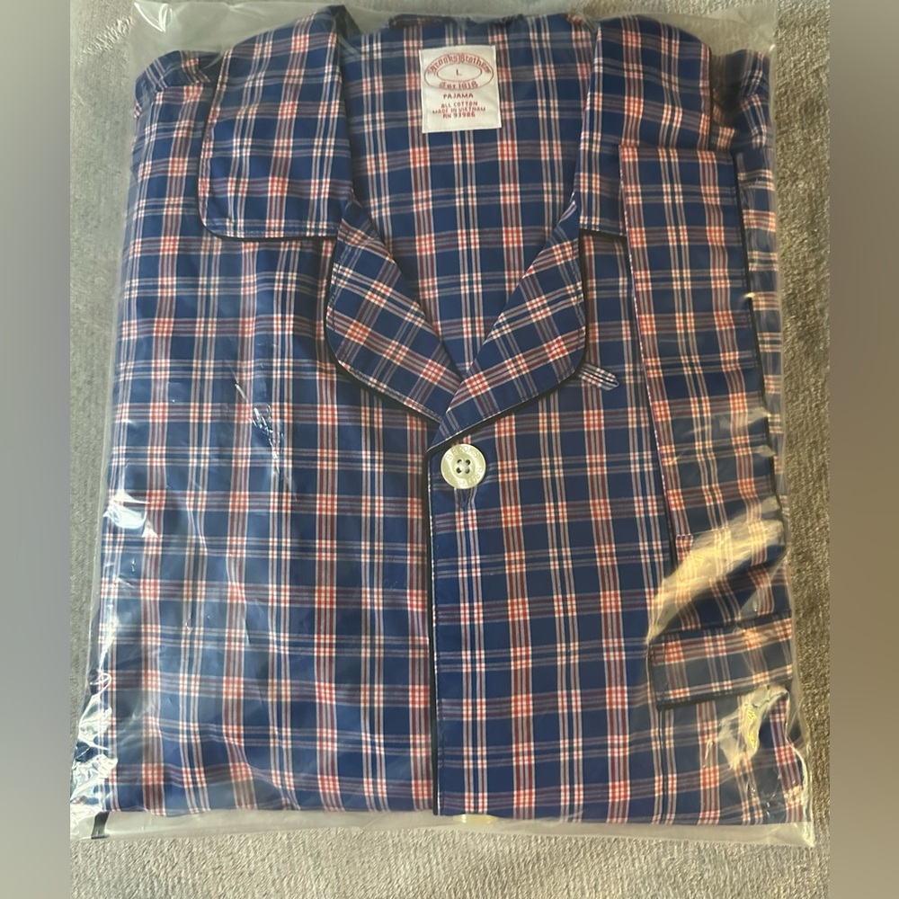 Brooks brothers sleepwear set
